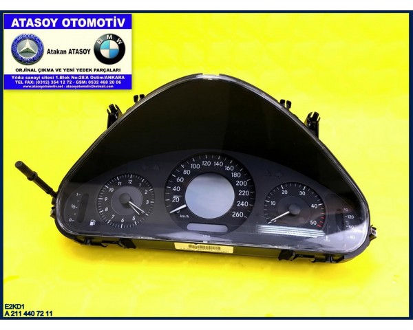 MERCEDES W211 E220CDI KADRAN 2114407211 2114404311 2115404448 2115406048 2115400748 2115402348 2115405547 2115408747 2115400347 2115403347 2115405511 2115407211 2115400411 E2KD1